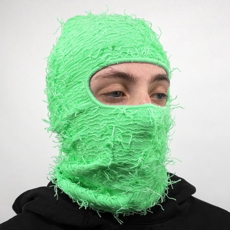 

Simin Berets for Women Face for Men Women Full Face Hood Hats Green One Size Lady Beret