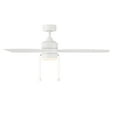 thumbnail image 4 of Atlantis Indoor and Outdoor 3-Blade Pull Chain Ceiling Fan 52in Matte White with 3000K LED Light Kit, 4 of 6