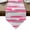 Pink, variant on Blue Gray Stripes Table Runner Linen Burlap Table Runner 36 Inches Small Watercolor Modern Abstract Minimalist Dresser Scarves for Kitchen Island Coffee Dining Party Wedding Holiday Decor 13"x36"