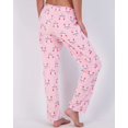 thumbnail image 3 of Real Essentials 3 Pack: Women’s Ultra-Soft Comfy Pajama Lounge Pants Sleepwear (Available In Fleece & Soft Knit in Plus Size), 3 of 4