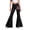 Black, variant on Girls Moon Print Flared Confidence Comfort Playful Pants Watermelon Red 13-14 Years