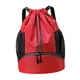 thumbnail image 4 of Mochila ligera para gimnasio, con separación de ropa seca y húmeda, impermeable y con compartimento para zapatos. rojo, 4 of 9