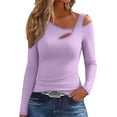 thumbnail image 1 of Haut de Couche de Base Ajusté à Manches Longues Thermique Automne Hiver pour Femmes, Doux, Confortable, Extensible, pour Tous les Jours, 1 of 5
