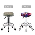 thumbnail image 5 of Lsque cute dogs of different breeds Pattern Round Bar chair cushion covers Velvet Fabric Premium Comfort Protects from Scratches and Stains for 14-17 Inch Chair-12 inch, 5 of 7