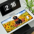 thumbnail image 3 of Vintage Newfoundland Says Hello Mother's Day Summer Sunflower Field Desk Mat Full Keyboard Mouse Pad Newfie Dog Lover Gifts Large Mousepad - 12005, 3 of 5