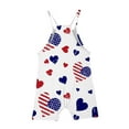 thumbnail image 3 of LSLJS Combinaison d'Été Sans Manches pour Filles, Bretelles Spaghetti, avec Poches, One Piece Jumpsuits, Cadeaux pour Enfants, 3 of 5