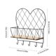 thumbnail image 3 of Floating Shelves For Wall Cute Heart Romantic Industial Modern Bedroom Decor Decorative Metal Storage Wall Shelves For Living Room Bathroom Book, 3 of 6