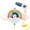 Rainbow, variant on Water Toys for Kids ages 4-8, Small Easy Grip Water Toys Squirt , Summer Things for Kids, Outdoor Water Toys for Beach Pool Park, Compact Outside Water Toys for Toddlers play