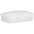 thumbnail image 4 of McKesson Bar Soap Dish with Hinged Lid - Plastic, Clear - 4 in x 1.25 in, 1 Count, 100 Packs, 100 Total, 4 of 4
