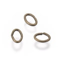 thumbnail image 2 of Iron Jump Rings Oval Open Jump Rings Antique Bronze 4x3x0.5mm Inner Diameter: 2x2.5mm 300pcs/bag, 2 of 2