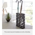 thumbnail image 4 of Yamazaki Home Umbrella Stand - Two Styles, Black, Steel, Rectangle,  Holds 8 umbrellas, No Assembly, 4 of 5