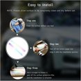 thumbnail image 3 of Yazoeia 2PCS Car Rear View Mirror Stickers, Waterproof Auto Side Rearview Mirrors Decal Stripes, Universal Anti-Collision Striped Automotive Warning Stripes for Most Vehicles (Colorful), 3 of 6