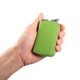 thumbnail image 2 of Unique Bargains Car Key Case Faux Leather Zipper Multifunctional Car Fob Key Case for Auto Remote Key Green, 2 of 7