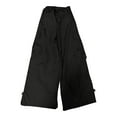 thumbnail image 4 of Vividxx Women's Casual Cargo Pants High Waisted Loose Fit Comfortable Everyday Workwear Trousers With Pleated Design For Spring Summer Fall Breathable, 4 of 5