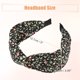 thumbnail image 5 of Diadema anudada con flores retro, diadema ancha antideslizante para mujeres niñas, negro 5 x2.09, 5 of 8