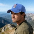 thumbnail image 4 of Unisex Anniversary Print Style Fashion Visor Cap For Outdoor Activities And Everyday Wear Without Restriction, 4 of 4