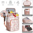 thumbnail image 5 of Travel Cooler Bag - Pink Baseballs with Bows Pattern Camping Beer Cooler Backpack with Bottle Opener- Waterproof Insulated Picnic Backpacks - Cooler Bag for Beach, 5 of 6
