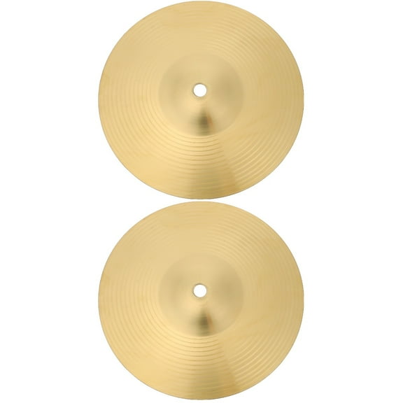 Percussion Cymbal Drum Cymbals Symbols for Drums Toddler Baby Child Brass 2 Count