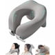 thumbnail image 2 of Almohada de viaje ergonómica, espuma viscoelástica que favorece una postura correcta de la columna cervical, algodón viscoelástico de recuperación lenta que proporciona apoyo y recupera su forma, 2 of 7
