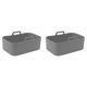 thumbnail image 2 of Cesta Y Alfombrilla Para Horno de aire ANGGREK 2 Juegos de Olla de Silicona Rectangular Antiadherente, 2 of 7