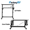 thumbnail image 4 of ToughGrade SNAP 2 - Black Folding Table Leg/Bed Base for RV, 4 of 4