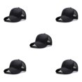 thumbnail image 2 of Transemion Lightweight Baseball Cap Comfort And Functionality Combined Sun Protection black 5Set, 2 of 6