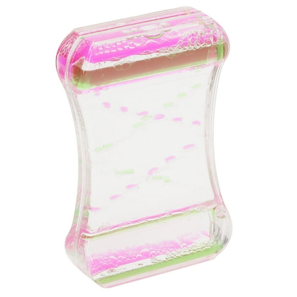 Liquid Motion Bubbler, Liquid Timer Timing Stress Relief Acrylic Fascinating Liquid Bubble  for Office