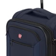 thumbnail image 5 of SWISSGEAR Stride Expandable Carry-On Spinner Luggage, Peacoat Blue, 8 Wheels and Built-in TSA Lock, 5 of 23