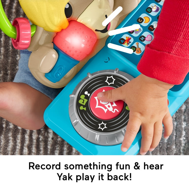 Fisher-Price, Baby Learning Toy, Link Squad A to Z Yak, Music