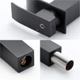 thumbnail image 4 of Grifo De Lavabo Negro-Grifo Mezclador De Baño-Grifo De Cascada Para Lavabo Sólido-Grifos De Super CalidadBlack. Afortunado Sencillez, 4 of 4