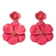 thumbnail image 1 of Pendientes colgantes de flores Pendientes colgantes elegantes Pendientes colgantes Boho Rosa, 1 of 9