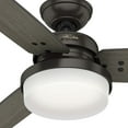 thumbnail image 2 of Hunter 60" Sentinel Premier Bronze Ceiling Fan with Light Kit and Remote, 2 of 9