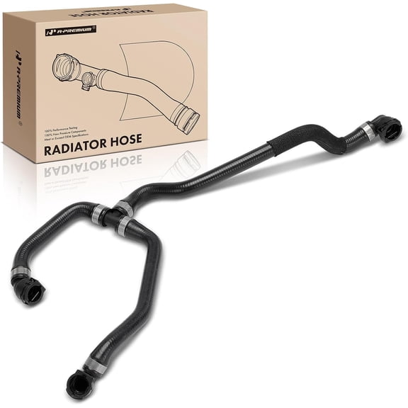 A-Premium Radiator Coolant Hose Compatible with BMW 530e 2018-2020, 530e xDrive 2018-2020, 530i 2017-2020, 530i xDrive 2017-2020, 740e xDrive 2017-2019, 2.0L