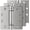 Brushed Nickel-square, variant on PETGLE 6 Pack Self Closing Door Hinges, 4 Inch Spring Loaded Hinges with Square & 5/8'' Radius Corners, Adjustable Tension for Garage, Front Door, for Left and Right Hand Door, UL Listed