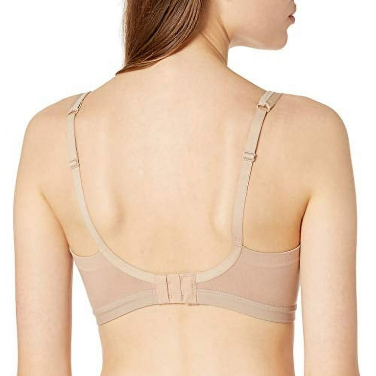 Women's Warner's RM4281A Play it Cool Wire-Free Cooling Racerback Bra  (Toasted Almond 34C) 