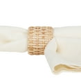 thumbnail image 3 of Brown Rattan Napkin Ring (Set of 6) Measures 1.5 x 1.75 inches, 3 of 3