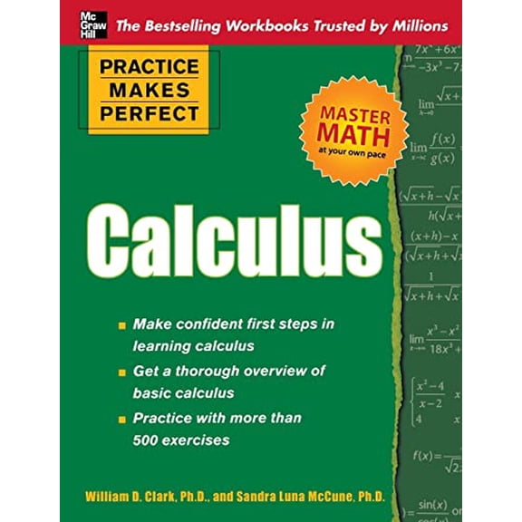 Pre-Owned Practice Makes Perfect Calc (Paperback) 0071638156 9780071638159
