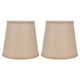 thumbnail image 3 of Pantalla De Lámpara, E14 Cubierta De Lámpara De Mesa Con Textura Sedosa Para El Hogar Para Candelabros Para Pasillos Para Estudio Para Lámparas De Pie Para Lámparas De Pared ANGGREK Otros, 3 of 8
