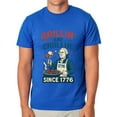 thumbnail image 2 of Fourth Of July Men's Grillin' and Chillin' Since 1776 George Washington Funny Patriotic Novelty 4th of July T-Shirt, 2 of 5