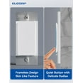 thumbnail image 2 of ELEGRP Smart Light Switch, Single Pole/3 Way, 2.4GHz Wi-Fi Light Switch Compatible with Alexa & Google Assistant, Neutral Wire Required, APP Control, UL Certified, White 1 PC, 2 of 7