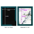 thumbnail image 4 of Organic Interlace I -Framed Print w/glass-Ocean Blue, 4 of 7