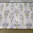 thumbnail image 6 of Ambesonne Lavender Place Mats Set of 4, Stripes and Flowers, Standard Size, Purple, 6 of 6