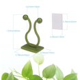 thumbnail image 2 of 100 clips autoadhesivos para plantas trepadoras, ideales para la pared del jardín y para decoración de jardines., 2 of 5