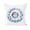 A, variant on C Easter Decorative Throw Pillow With Character Painting Design Double-Sided Cover And Fill 45X45 Cm Soft Cushion For Home Sofa Bedroom Peach Skin Material