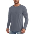 thumbnail image 2 of Gyexs Mens UPF 50+ UV Sun Protection Shirts Outdoor Long Sleeve SPF Rash Guard for Fishing Hiking Swimming Running Summer Clothes GY2, Size S, 2 of 4