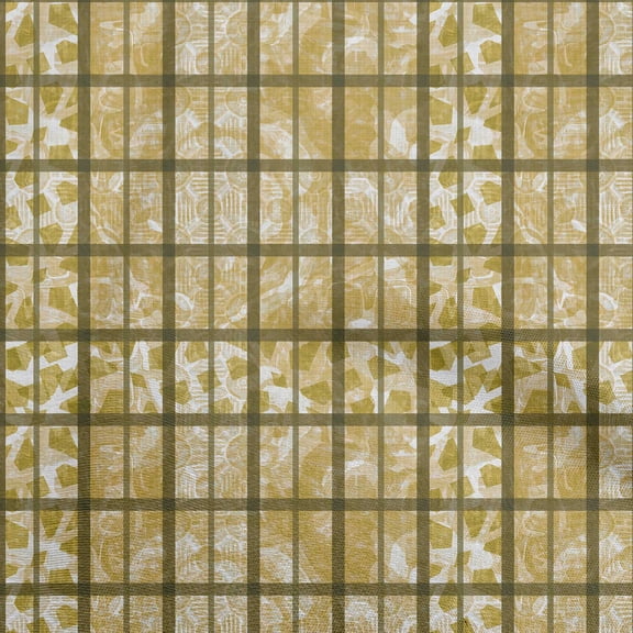 oneOone Viscose Chiffon Lime Green Fabric Houndstooth Sewing Material Print Fabric By The Yard 42 Inch Wide