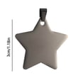 thumbnail image 3 of RuiJiao Dog Pet Stainless Steel Engraved Lettering Loss Tag, 3 of 9