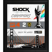 San Francisco Shock Fanatics Authentic Framed 15" x 17" 2020 Overwatch League Grand Finals Champions Collage