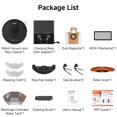 thumbnail image 3 of PrettyCare Robot Vacuum and Mop Combo with 9000pa,85 Days Self-Emptying & Refilling Station with 3D Home Mapping L1 PRO, 3 of 14