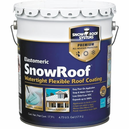 Premium Roof Coating,White,4.75 gal. KST COATINGS KST000SRB-20